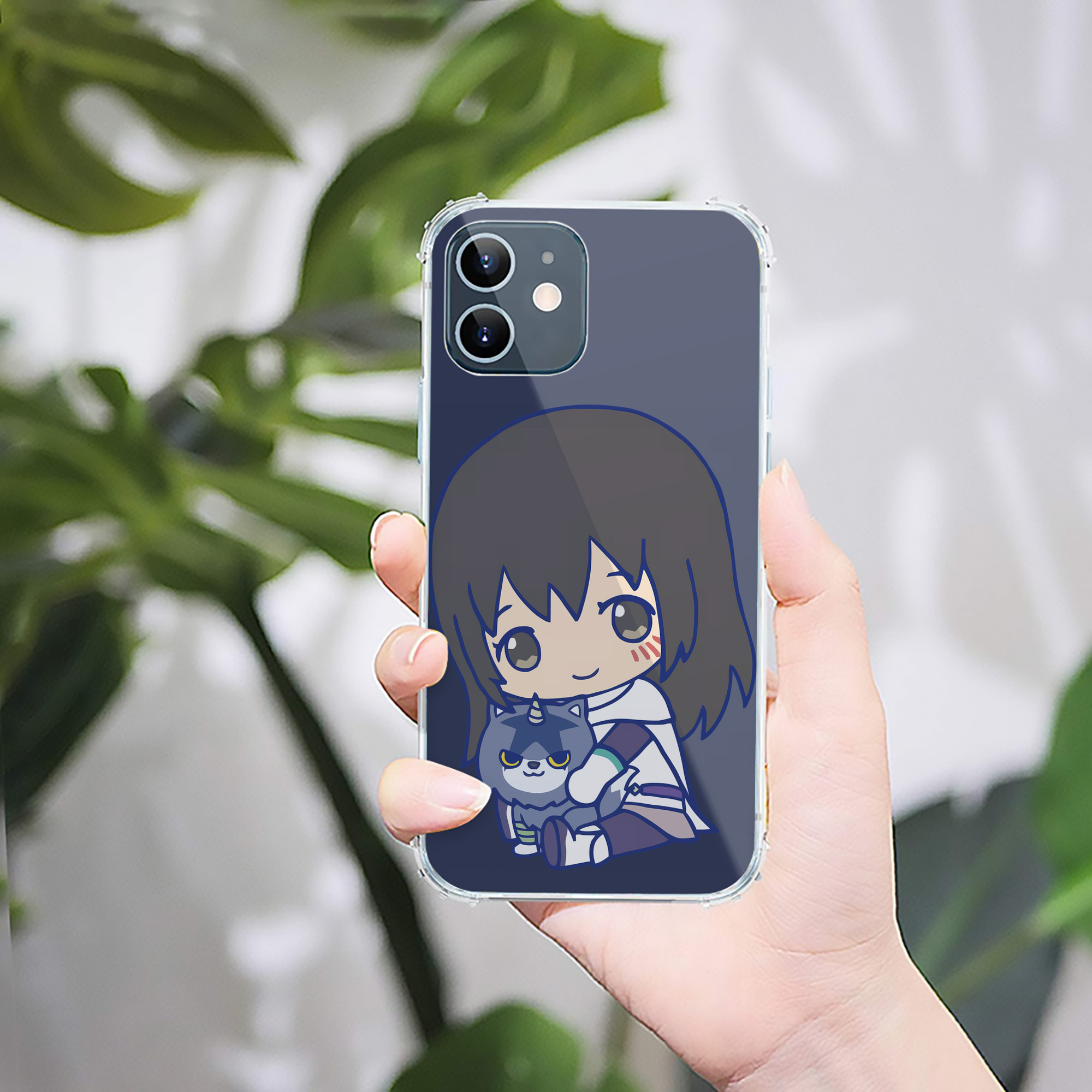 （画像用） 転スラ Regarding Reincarnated to Slime 【iPhone 12シリーズ対応】透明スマホケース（クリアソフトケース）
